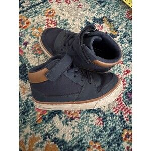 The Children’s Place Navy Blue High‎ Top Sneakers Size 10